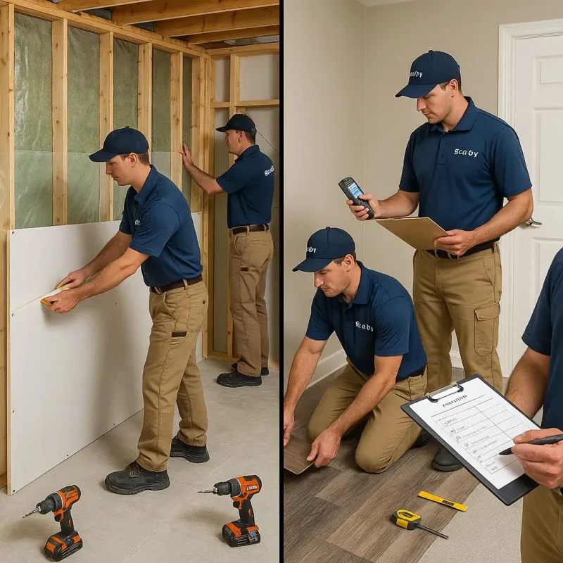 Repairs and Reconstruction process in Fulda, MN
